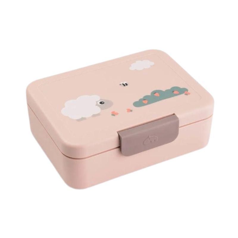 Matboks med motiv, Romdeler, Rosa