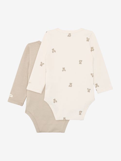 Hovedbilde body med bamser 2-pk
